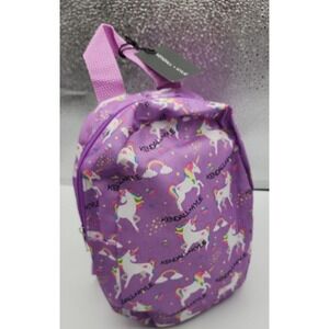 Kendall + Kylie Mini Backpack Unicorn Print Purple‎ Kids Travel Bag